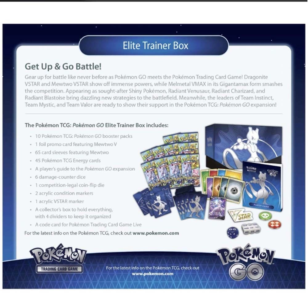 Pokemon GO Elite Trainer Box