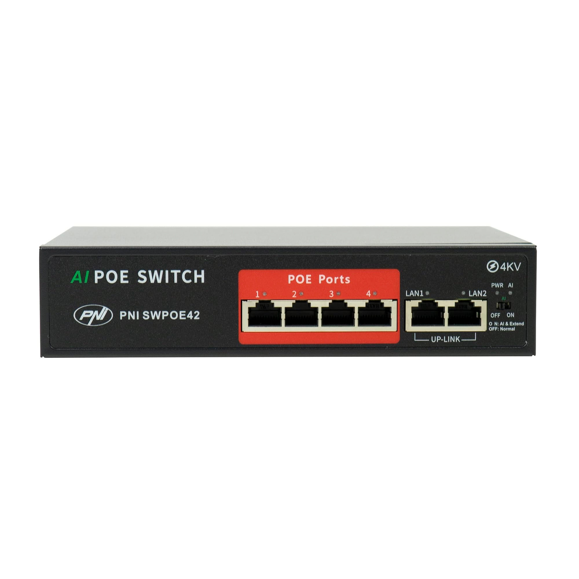 ONLINESHOP SRL PNI-SWPOE42 6-ports