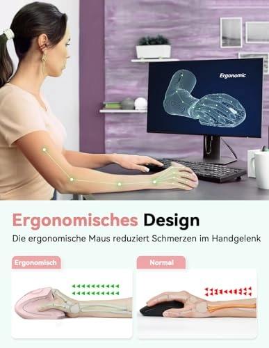 Wireless Vertical Mouse - USB