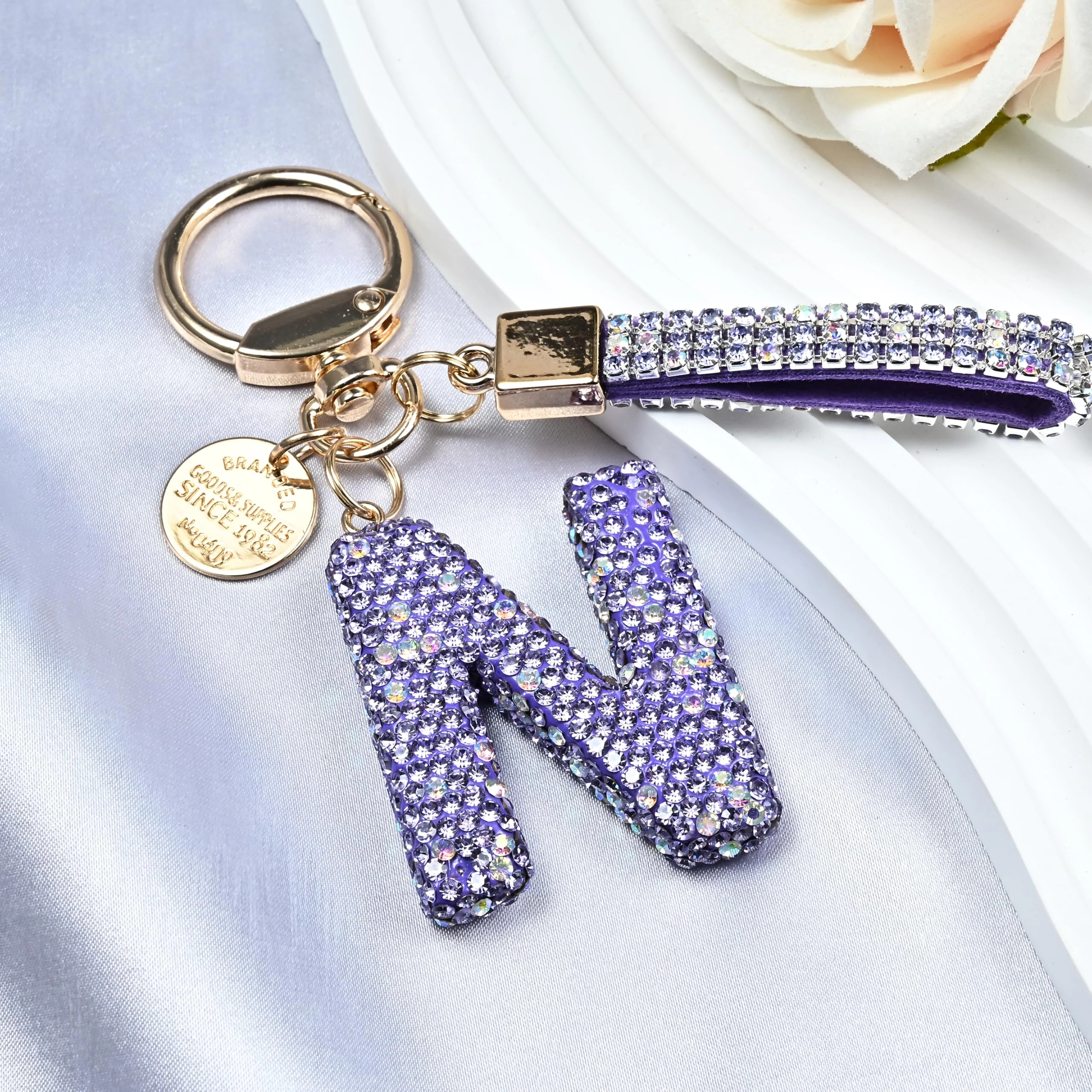 Initial Letter Keychain - Letter