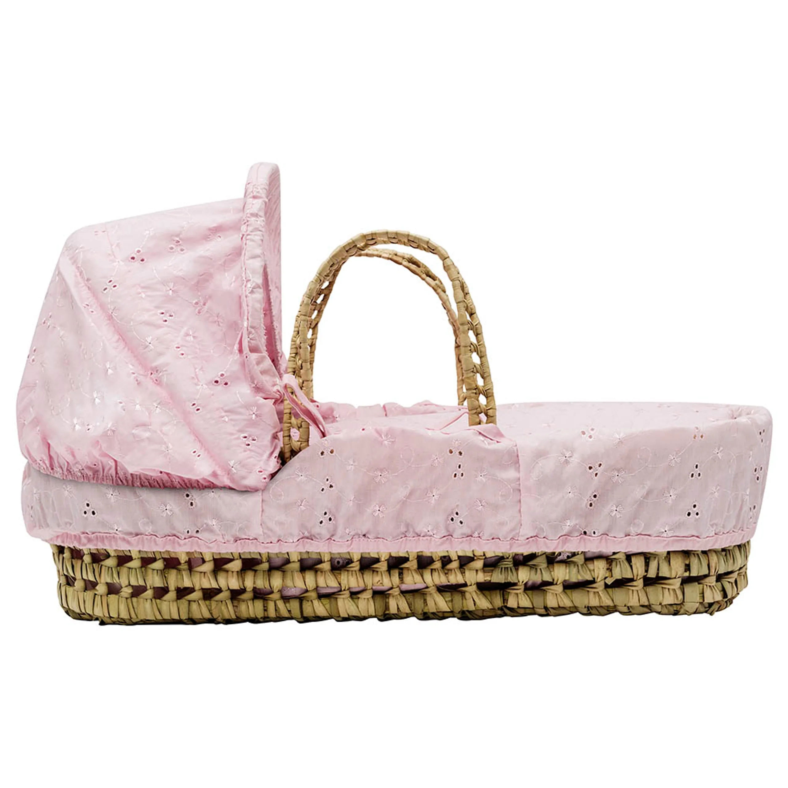 Palm Moses Basket - Miniature Baby Doll Pink Ages 3+