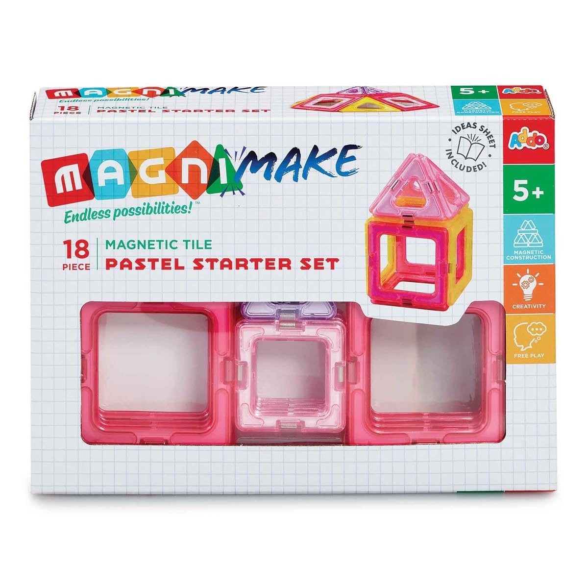 ADDO MagniMake Pastel Starter Set - 18pcs
