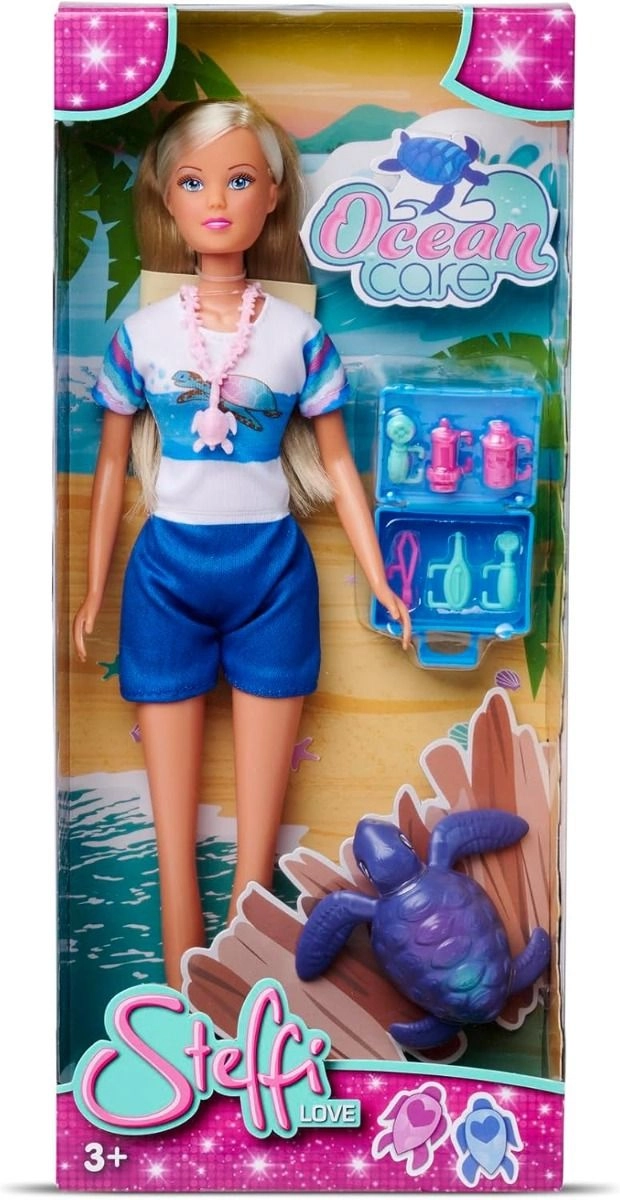 Steffi Love Fashion Doll - Turtle Veterinarian 29cm Ages 3+