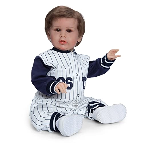 Reborn Baby Doll - 55cm 22" Vinyl Cotton Body