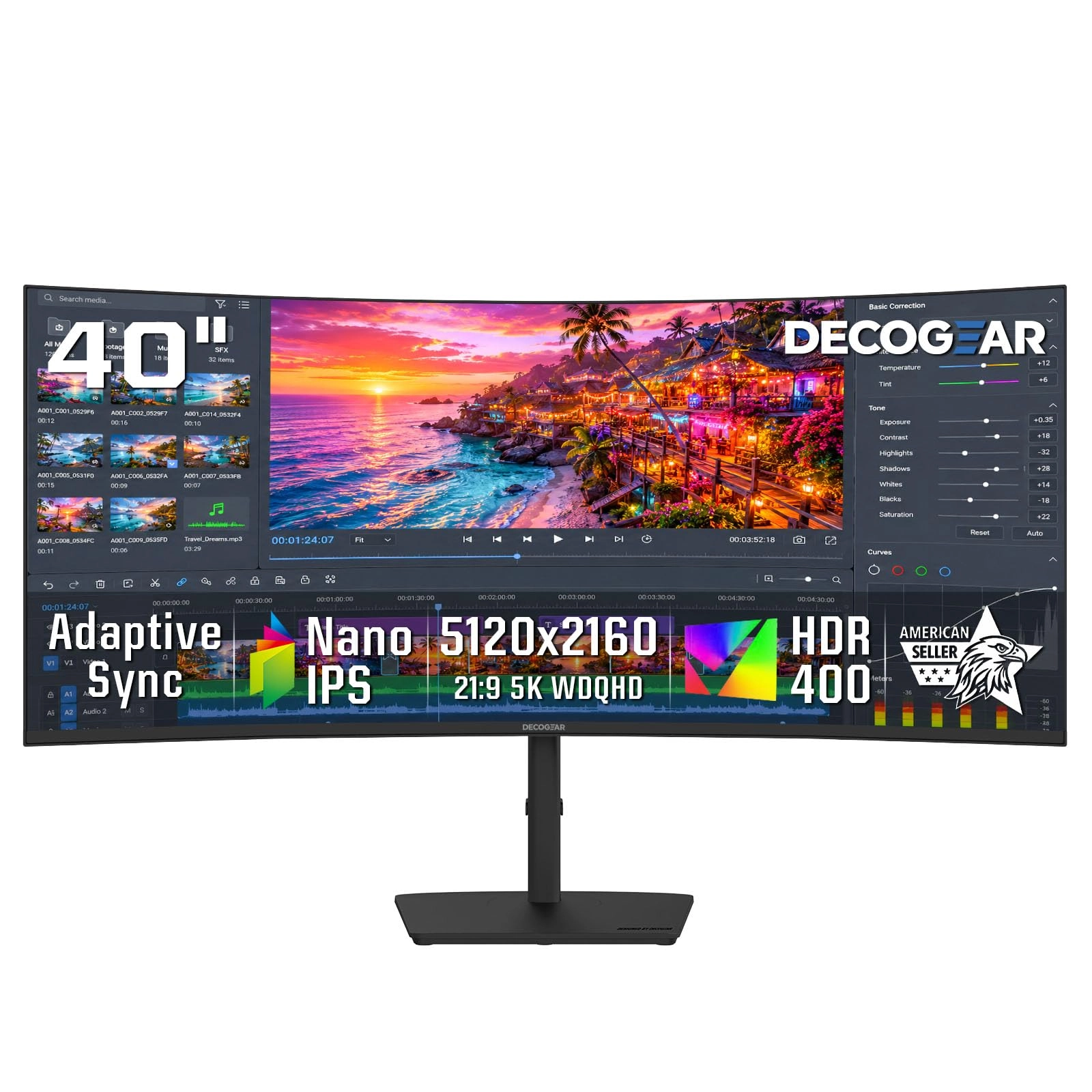 Deco Gear VIEW401 - 40 Inches 5120x2160