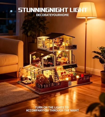 DIY Miniature Dollhouse Kit - 124 scale