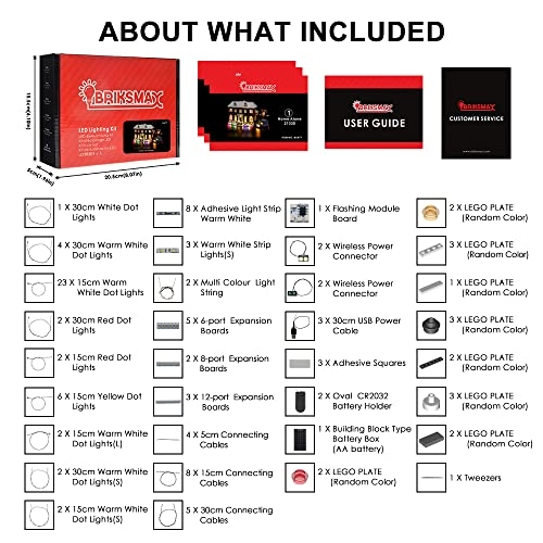 Led Lighting Kit for LEGO Home Alone 21330 - LED 53