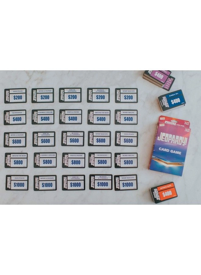 Jeopardy Card - English Ages 12 and up 216 cards