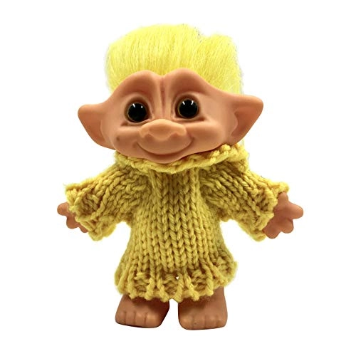 Good Luck Troll Dolls - 10cm Yellow Hair