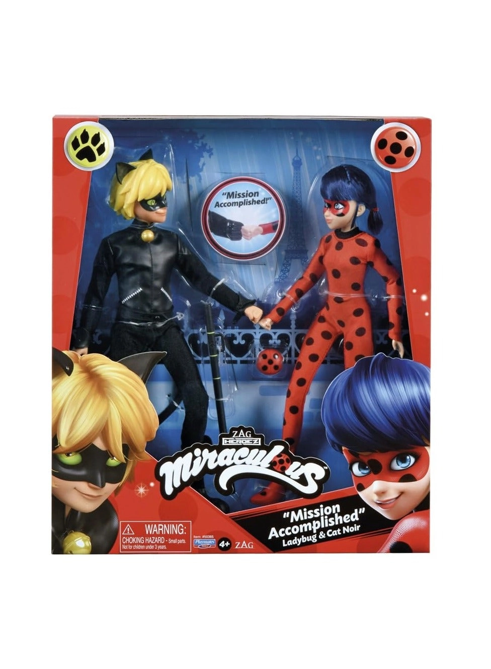 Miraculous LADYBUG & CAT NOIR - MISSION ACCOMPLISHED