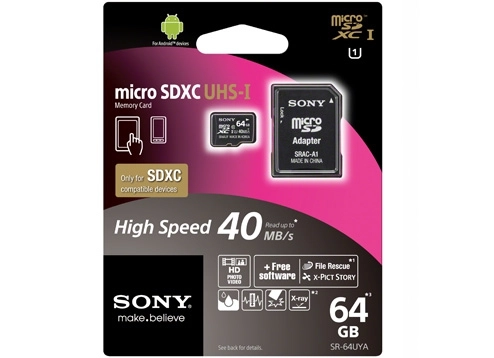 Sony microSDXC Class10 64GB
