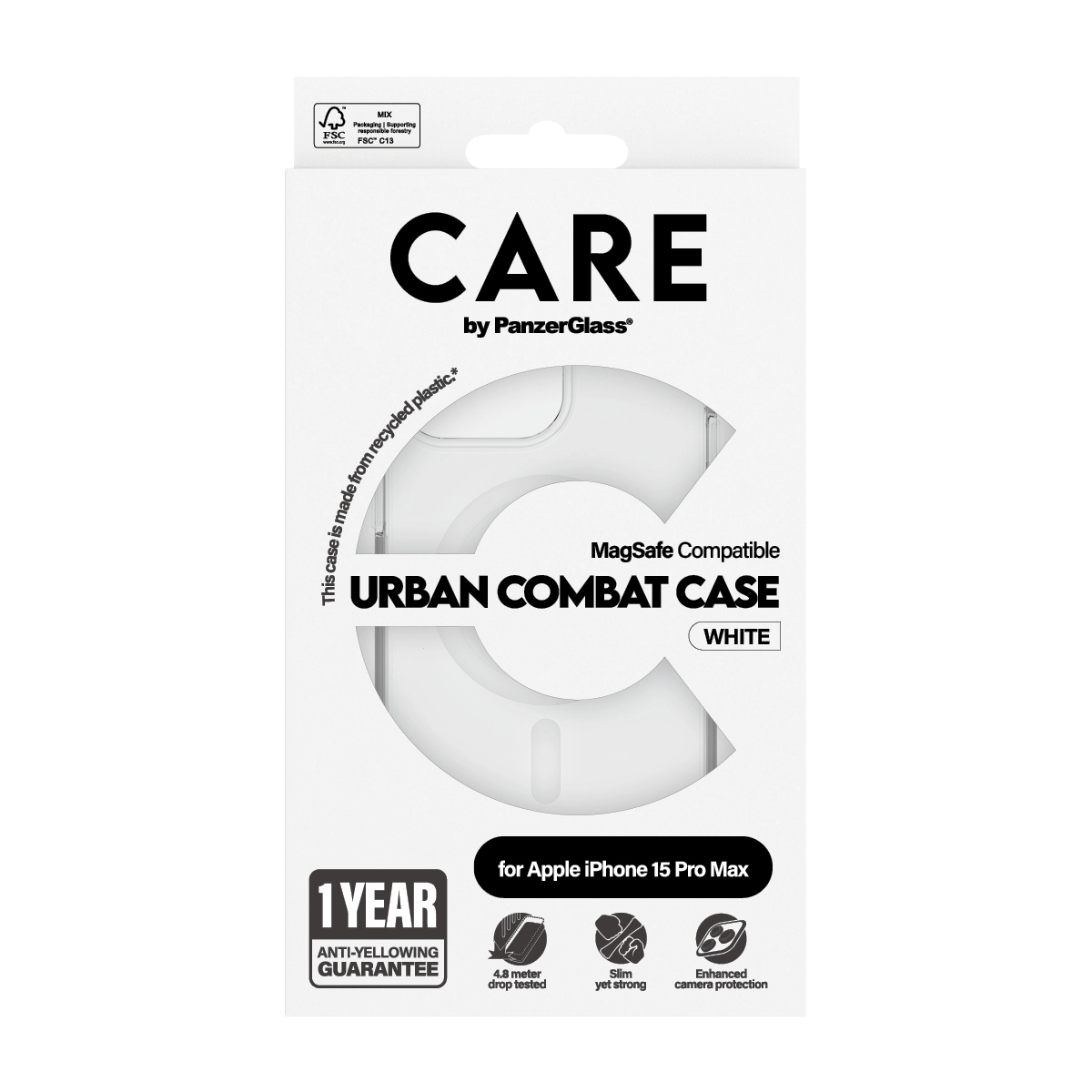 Flagship Urban Combat Back Cover Mobile Case with MagSafe for iPhone 15