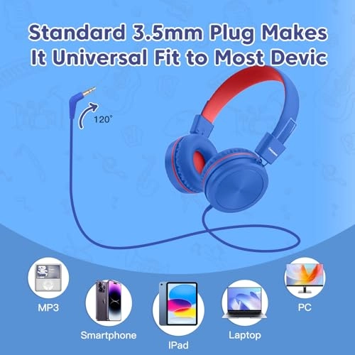 Kids Headphones Wired Headphone