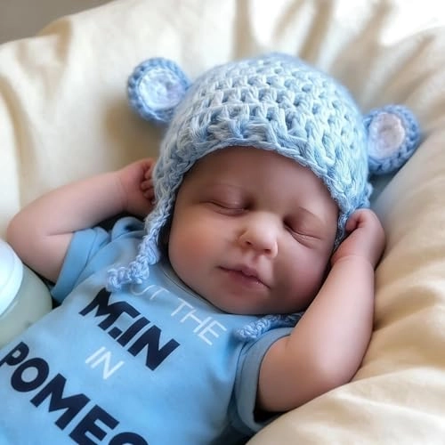 LOULOU Reborn Baby Doll - 20 Inch Vinyl Girl Ages 3+