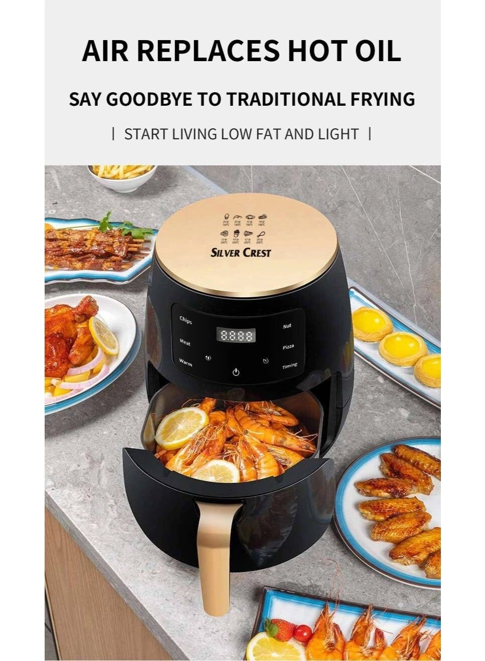 Oil-Free Electric Air Fryer