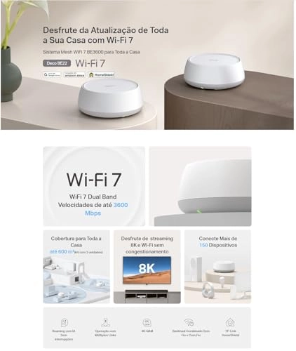 Deco BE22 - Wi-Fi 7 (802.11be) 2-PACK