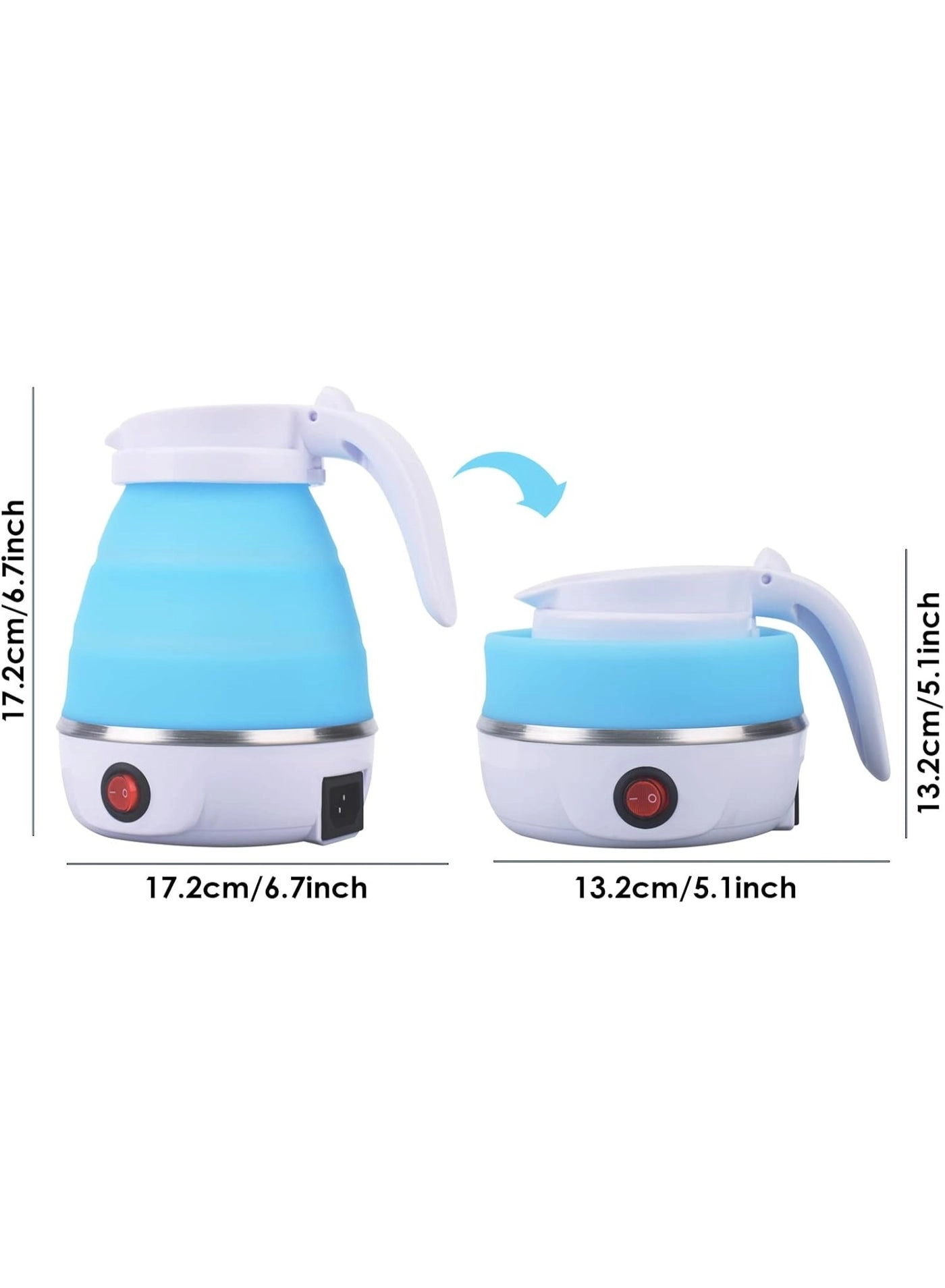 Foldable Electric Kettle - 600ML