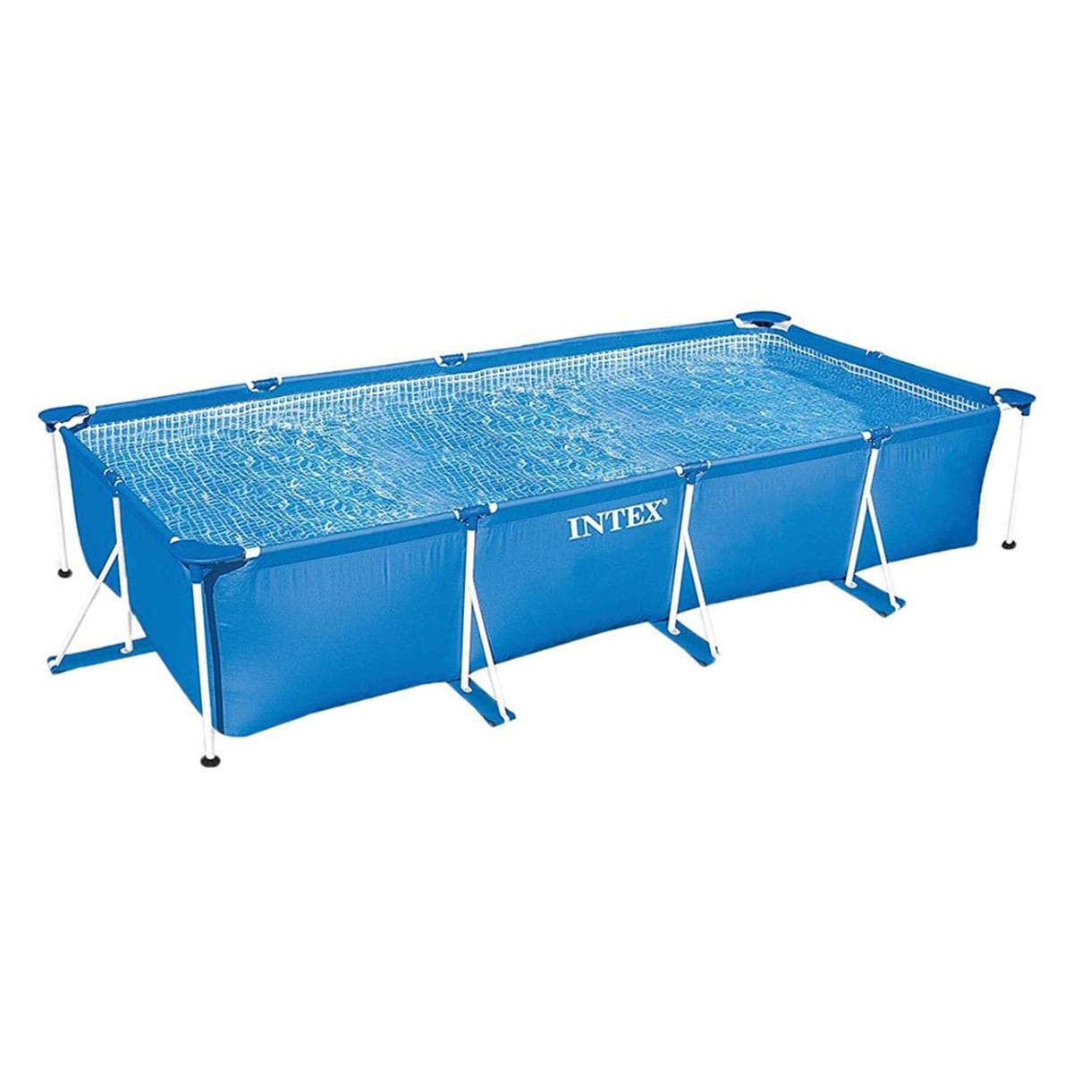 COLORLAND LETS PLAY Rectangular Frame Pool - 450cm 220cm 84cm Blue