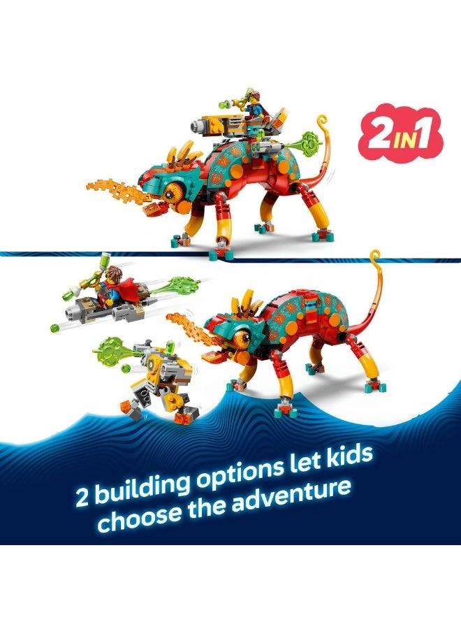 DREAMZzz 2in1 Mateo's Fire Chameleon (71492) - Fantasy Animal Figure 2 Minifigures