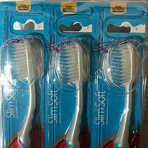 Slim Soft Gliding Tips Toothbrush - Extra Soft