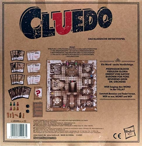 Cluedo: Rustic (Wooden Special Edition) (German)