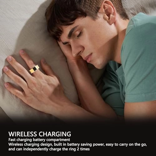 Smart Health Ring - Heart Rate Body Temperature Sleep Monitoring