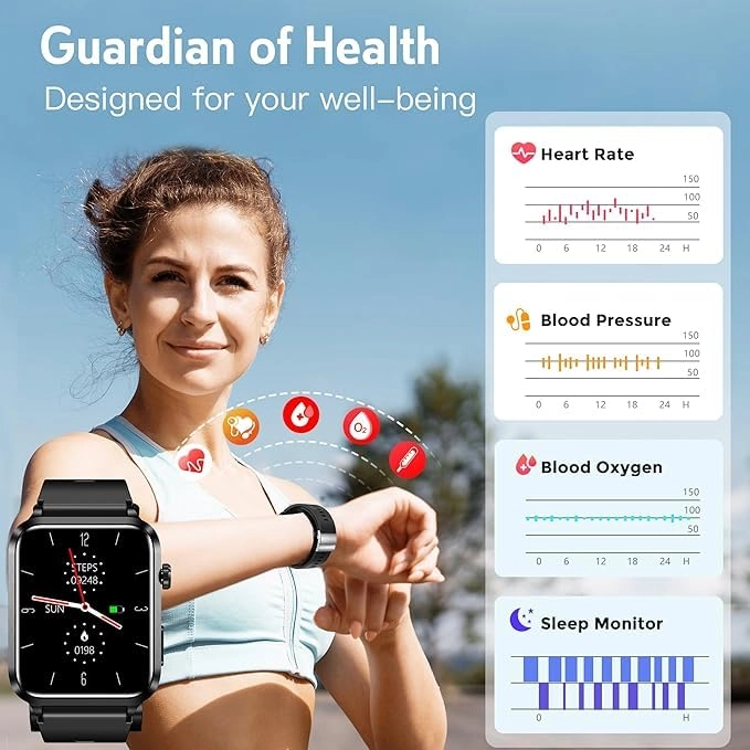 Yowow BIT - 1.92" IPS 24/7 Health Monitoring
