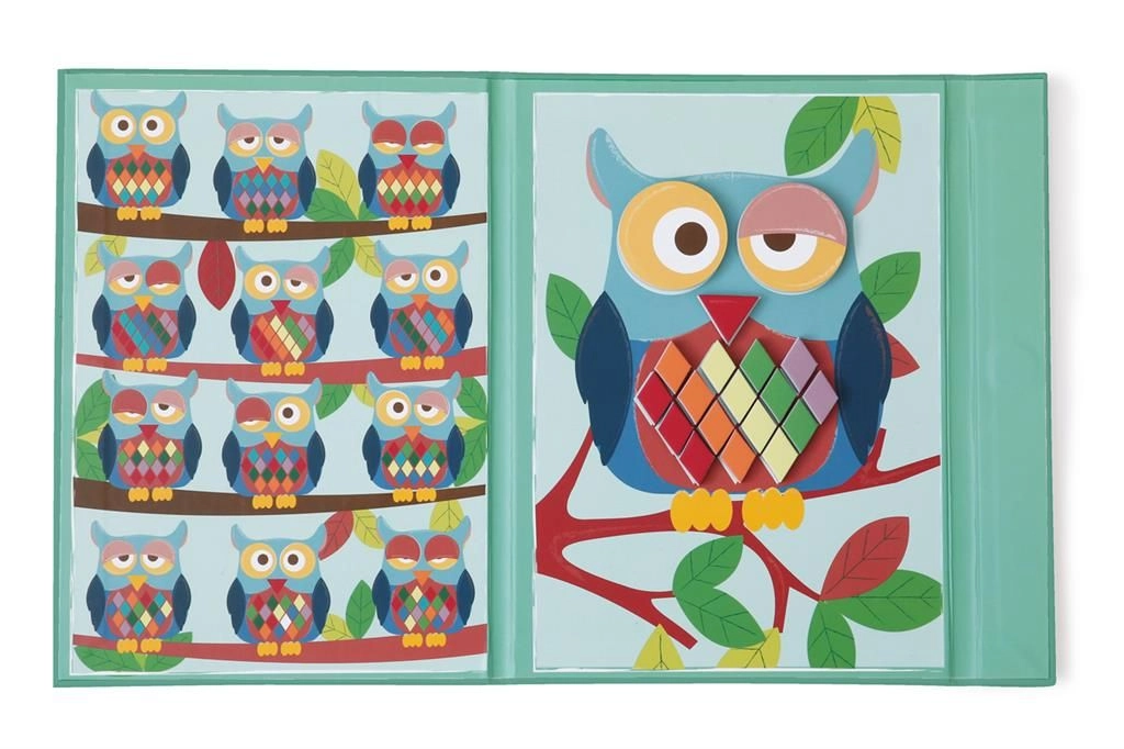 Colours & Shapes/Owl Magnetic - 4 +