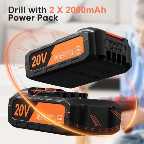 Cordless Drill Driver - 2000mAh