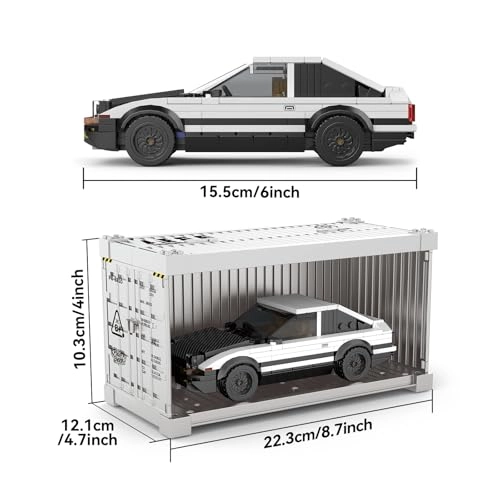 AE86 Trueno - 1:32 White/Black