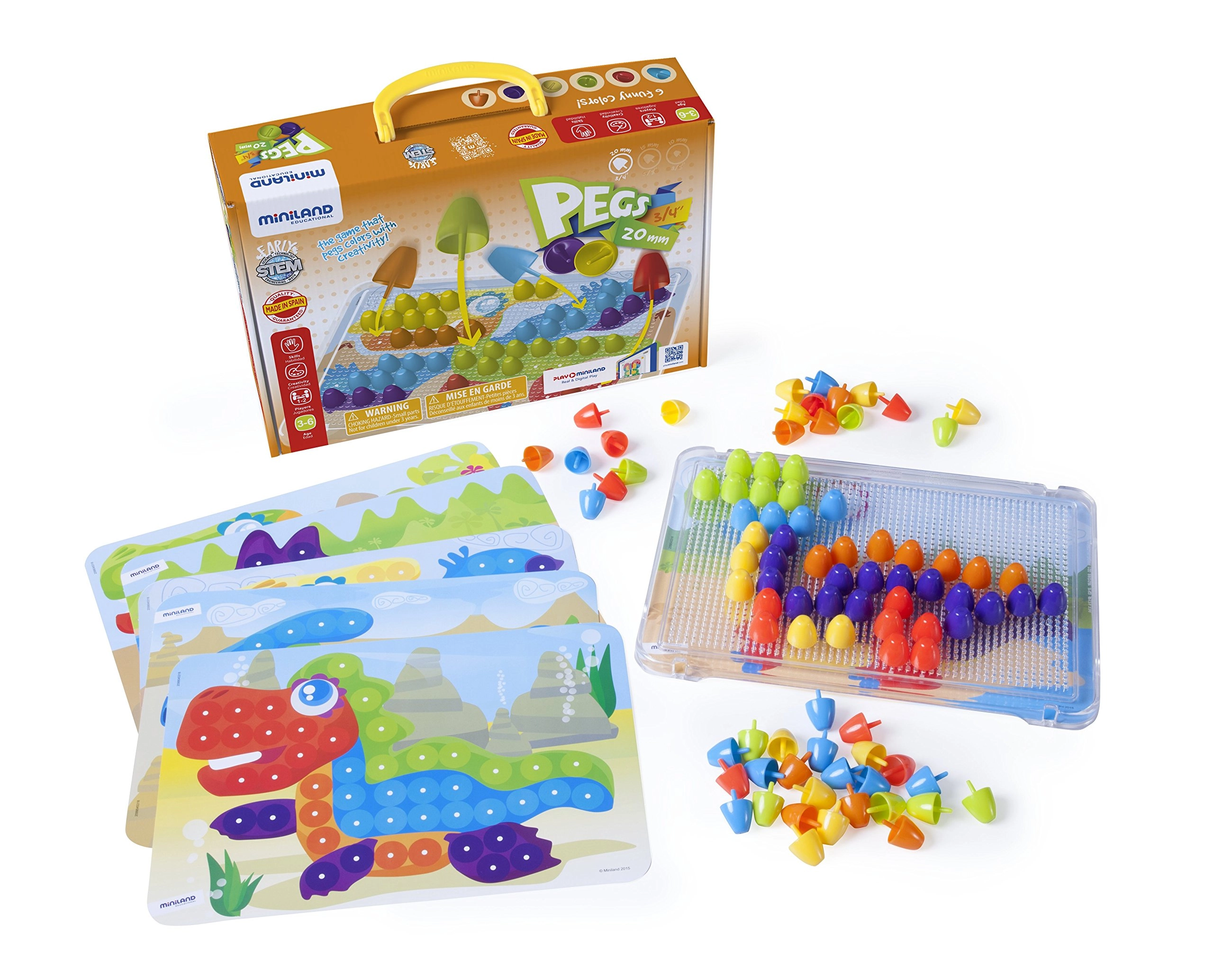 miniLAnD PEGS 20MM - 3 years To 6 years