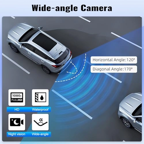 Rear View Camera - Night Vision Wired 1.0 Megapixel