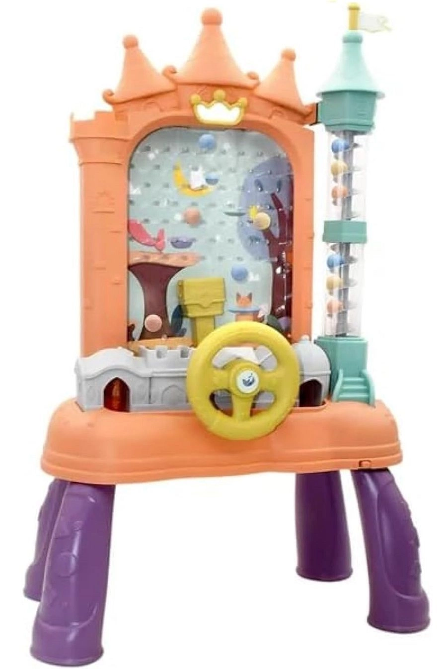 UKR Machine Maze Catching Ball - Music and lights 3 AA batteries