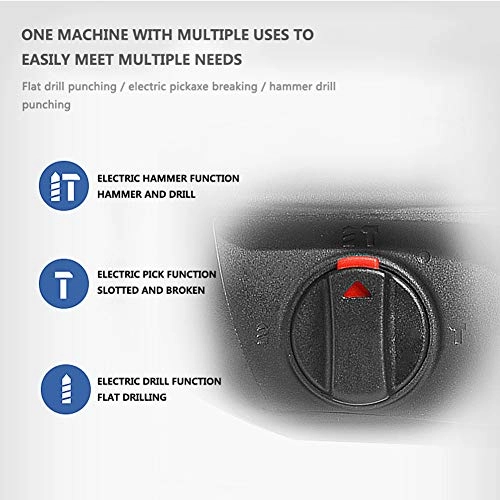 3 in 1 Electric Hammer Drill - Cordless 25+3 N.m 10mm