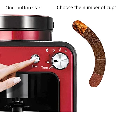 Household Automatic - Integrated Coffee Grinder 2 in 1 Tea maker