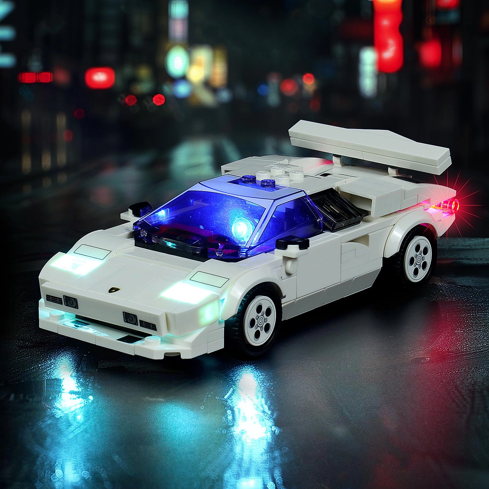 Brickshining LEGO Lamborghini Countach 76908 Light Kit