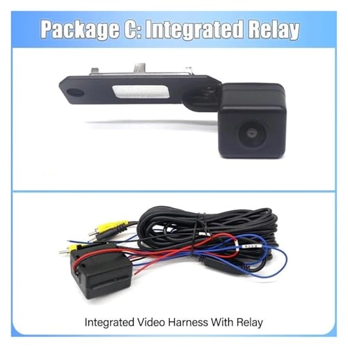 Reverse car rear view camera - Night vision Wired 720 x 540 pixels