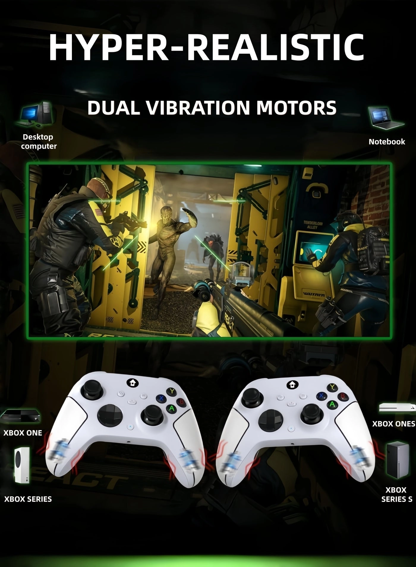 Wireless Xbox Controller - black Xbox Series X/S Xbox One PC