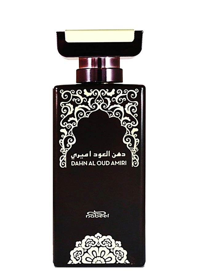 Dahn Al Oud Amiri Eau De Parfum - 100ml + Dahn Al Oud Amiri Roll On - 6ml