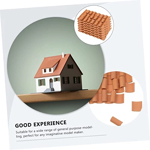 Mini Roof Tiles - Pottery clay