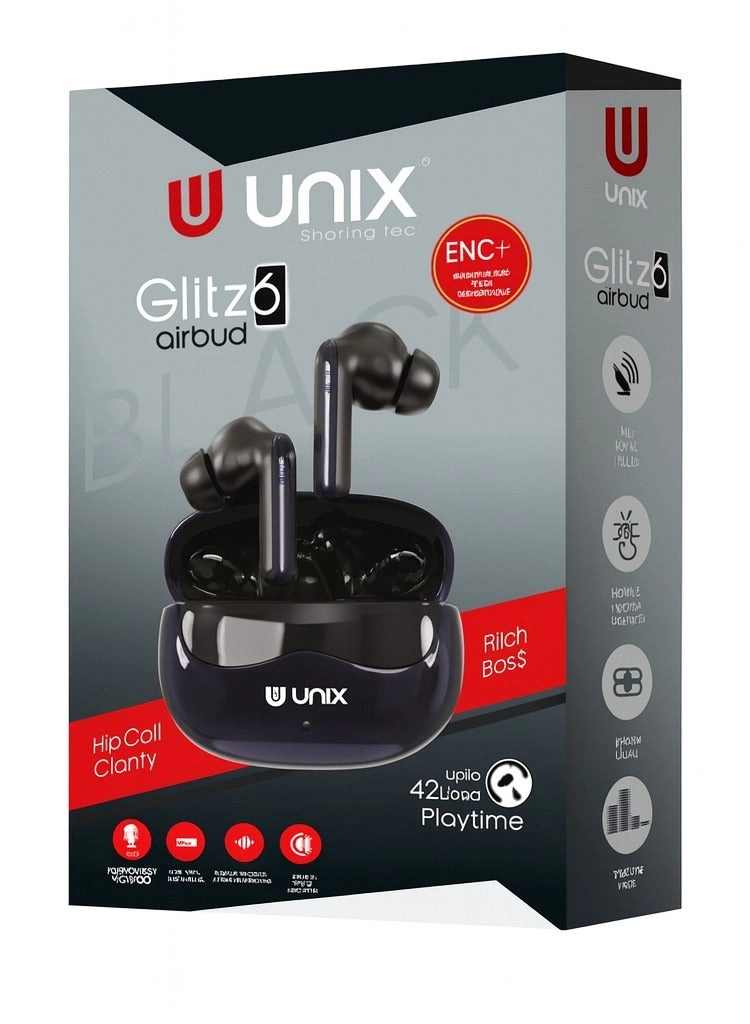 Glitz6 Airbud Z6 - Wireless Earbud