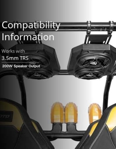 UTV Sound System - Four 6.5'' Speakers