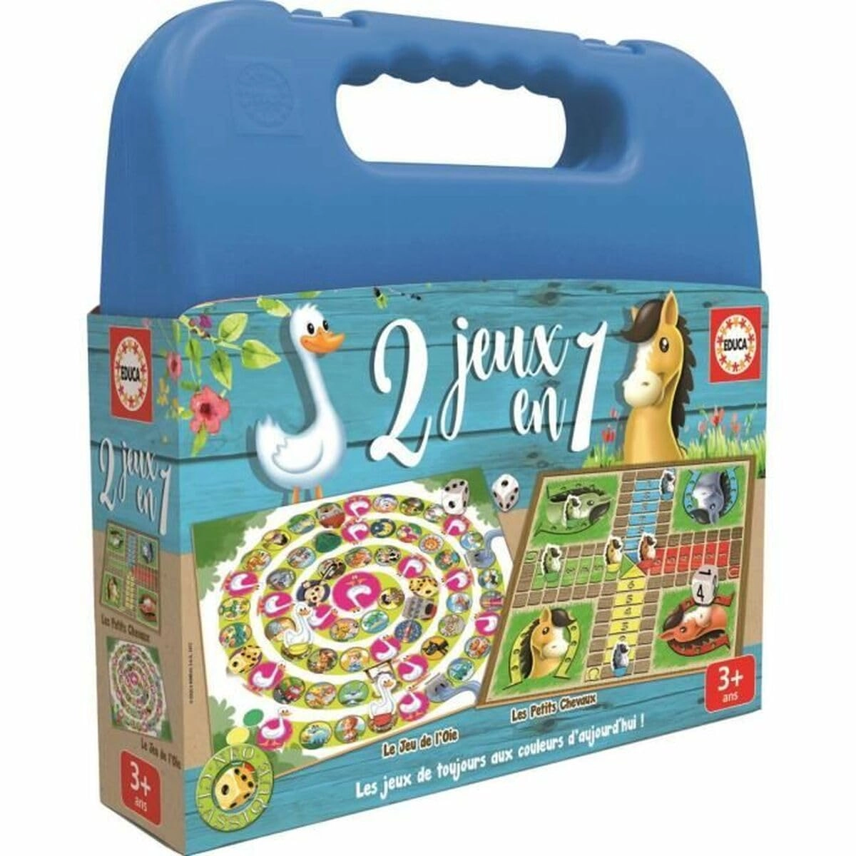 Educa Borras 2 Games in 1 Case - 3+