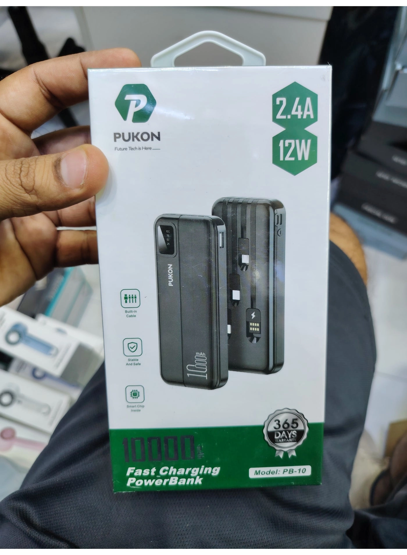 PUKON Powerbank - 100000mah