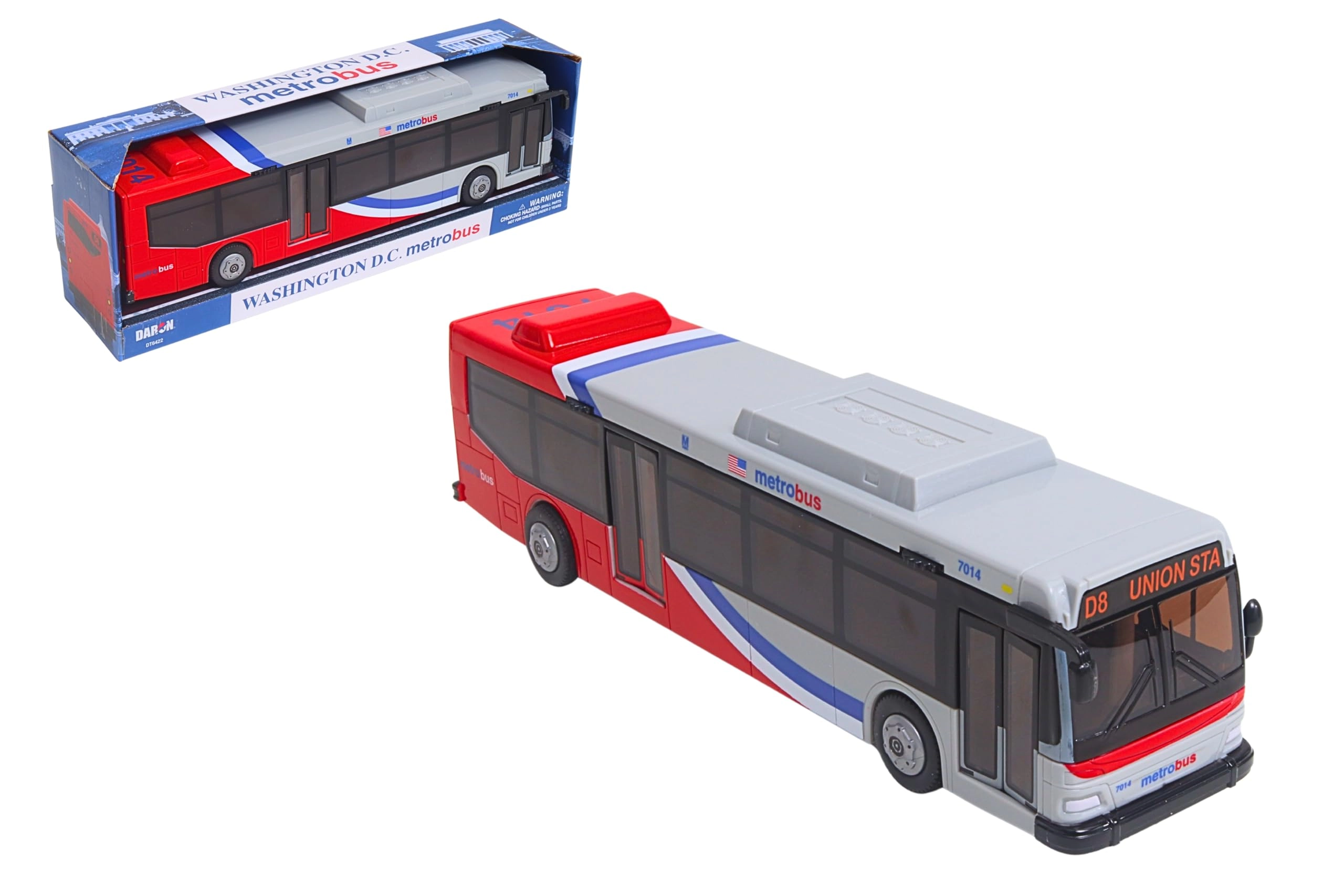 Daron WASHINGTON DC METRO SINGLE BUS - 1pcs