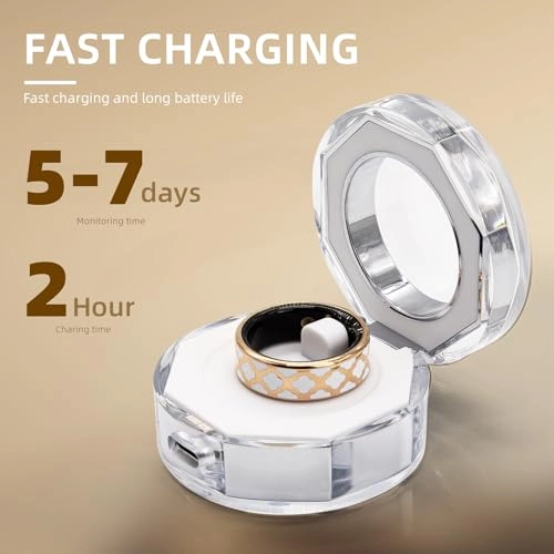 Smart Ring - Health & Fitness Heart Rate 10 ATM