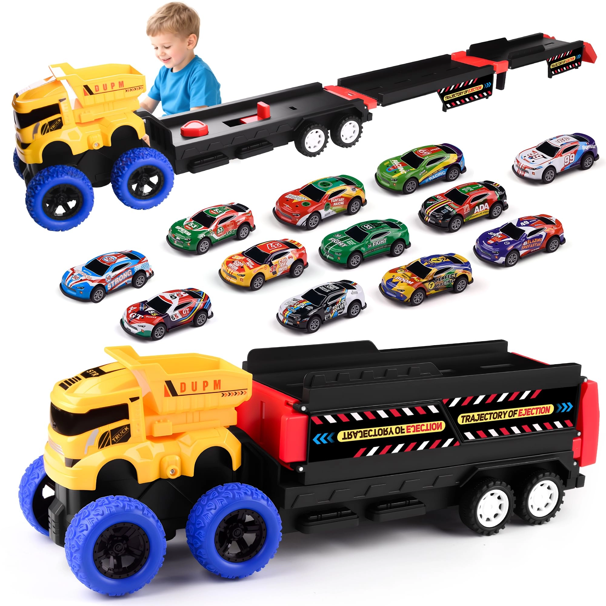 havnidy Race Track Truck Toy Cars - Racing