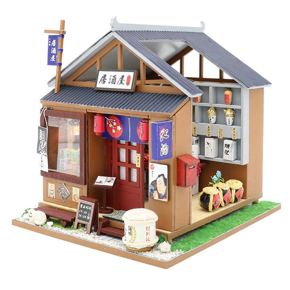 Dollhouse Miniature DIY House Kit - 1:24 Scale