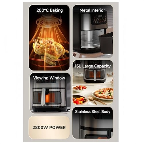 Digital Air Fryer Oven GANGQIANG018 - 15L