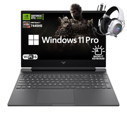 Victus 15-fb - 15.6'' Ryzen 7 7445HS 16GB DDR5 1TB SSD + Mytrix RGB wireless headset